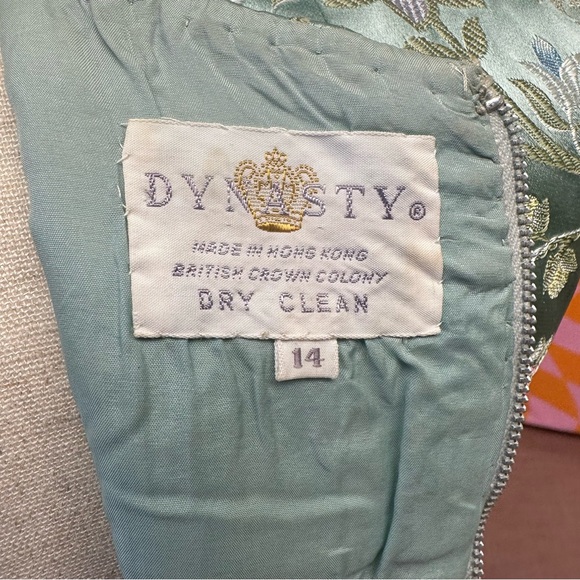 Vintage Dynasty Satin jacquard dress - Picture 6 of 11